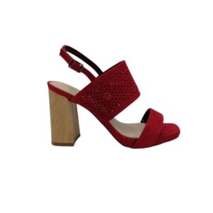 SANDALIA PICADA TACON