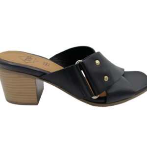 TOP3 23394 Sandalia Cruzada Mule Piel