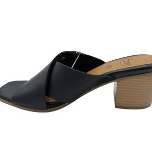 TOP3 23394 Sandalia Cruzada Mule Piel